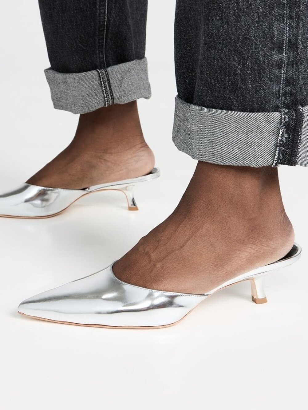 Reformation Wilda Kitten Mules